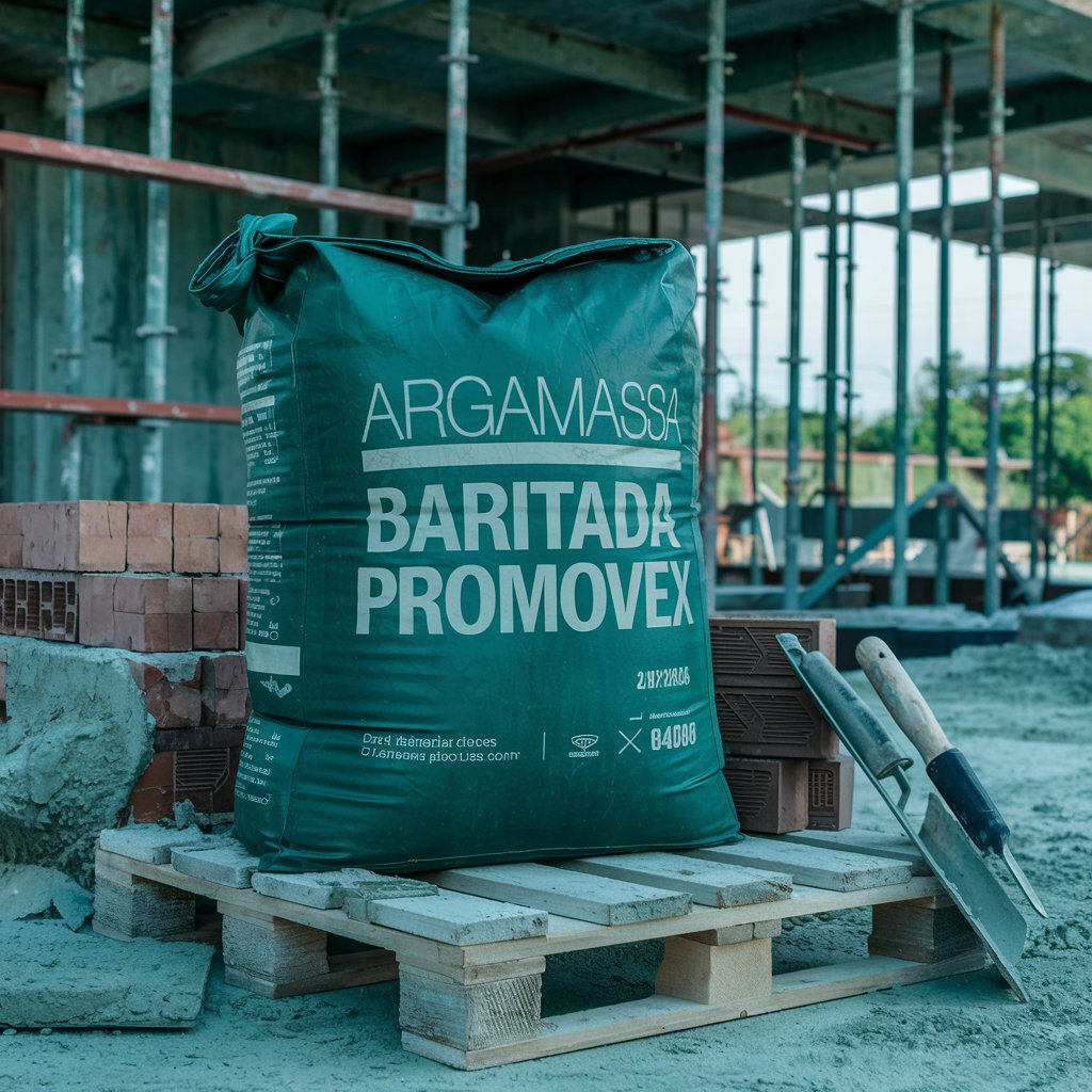 argamassa baritada promovex original